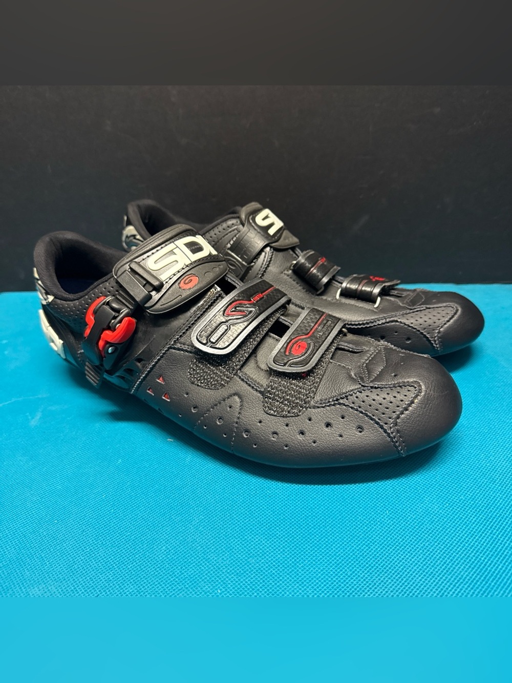 Sidi Road Cycling Shoes 44 Genius Excellent Condition